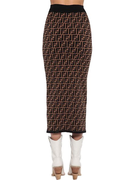 fendi skirt and top|genuine fendi skirts.